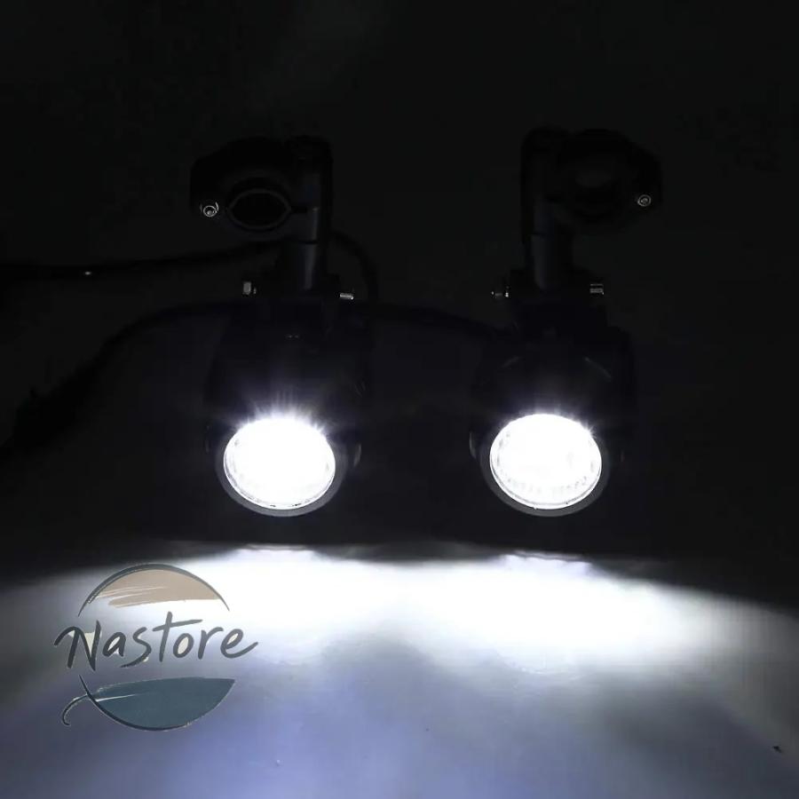 並行輸入品 ホンダ honda バイク universal driving aux lights BMW ドゥカティ カワサキ スズキ front head light waterproof fog lamp カスタムパーツ 部品の画像