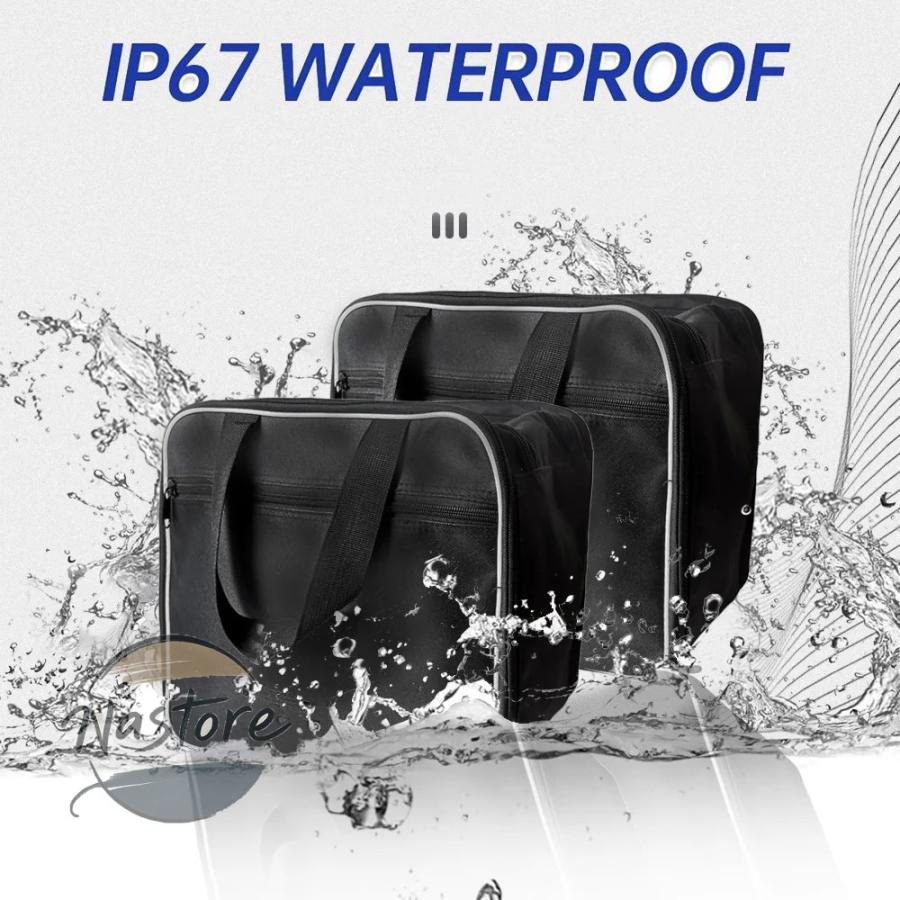 並行輸入品 BMW バイク 部品 カスタムパーツ アクセサリー luggage bags r1200gs adv black inner r1250 gs adventureの画像