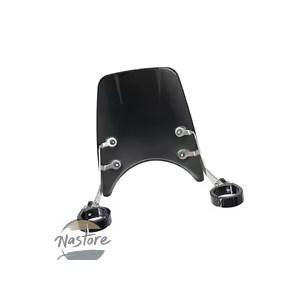 並行輸入品 バイク aluminum windscreen windshield 39mm-41mm fit for インディアンスカウト 2015-20 scout sixty/scout カスタムパーツ 部品 アクセサリーの画像