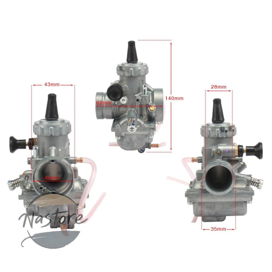 並行輸入品 vm24 ホンダ honda バイク ラバーアダプター 二輪 キャブレター 28mm pe28 スズキ 125 150 160cc ダートピット カスタムパーツ 部品 アクセサリーの画像