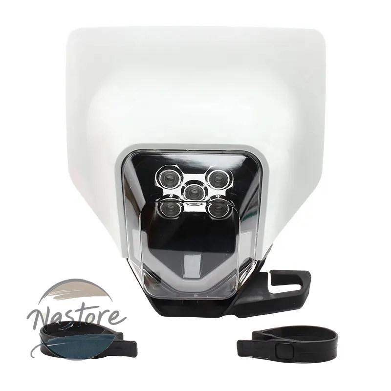 並行輸入品 ハスクバーナ バイク ヘッドライト led ヘッドランプ ライト ライトガイド fc カスタムパーツ 部品 アクセサリーの画像