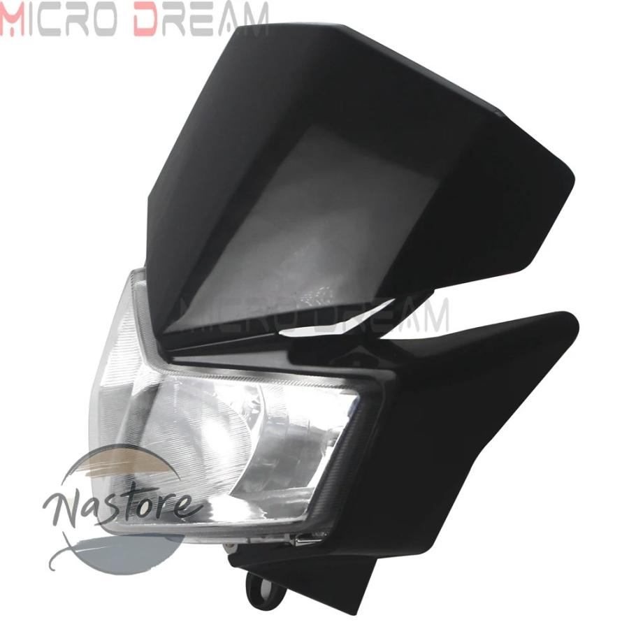 並行輸入品 バイク ヘッドライト ヘッド ライト オフロードツインデュアルライトカワサキ カワサキ klx 250 250s 250sf d-トラッカー x カスタムパーツ 部品_4