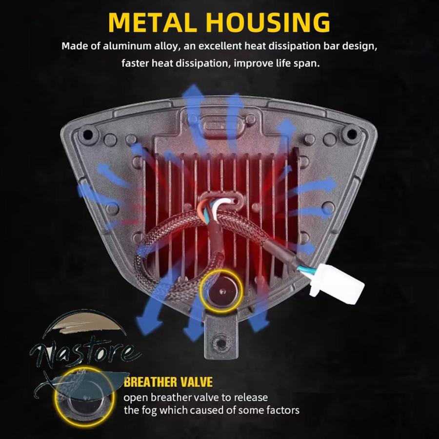 並行輸入品】バイク ヘッドライト ヘッド ダート led ライト