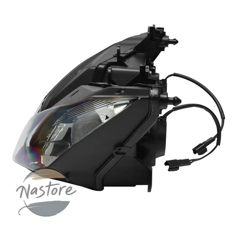 並行輸入品 バイク フロント ヘッド ヘッドライト 部品 カスタムパーツ アクセサリー ライト アセンブリランプライトカワサキ カワサキ ニンジャ 300 ex300_3