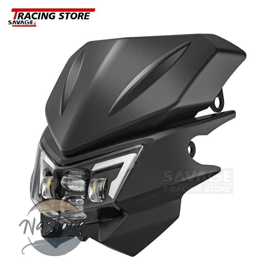 並行輸入品 klx125 カワサキ バイク ヘッドライト アクセサリー