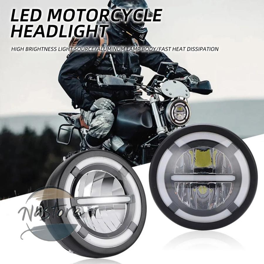 並行輸入品】スズキ suzuki バイク ヘッドライト ヘッド 6.5 インチ