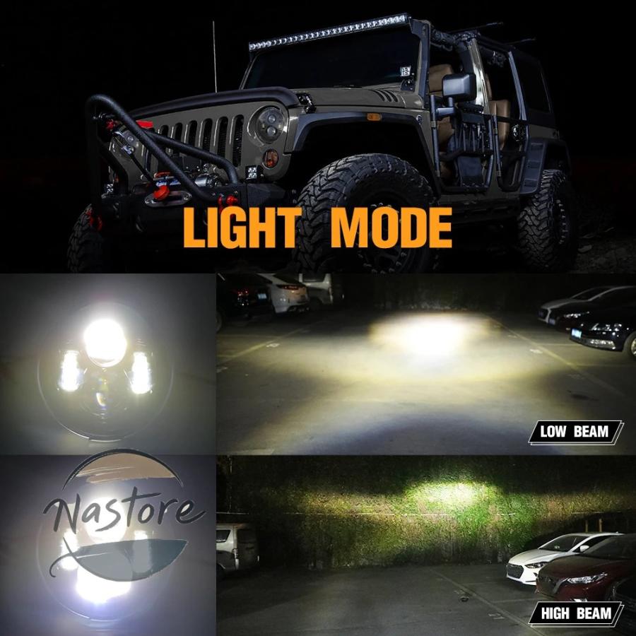 並行輸入品 バイク ヘッドライト 51w 5.75 インチ led プロジェクター hi lo ビーム ハーレー スポーツスター 1200 883