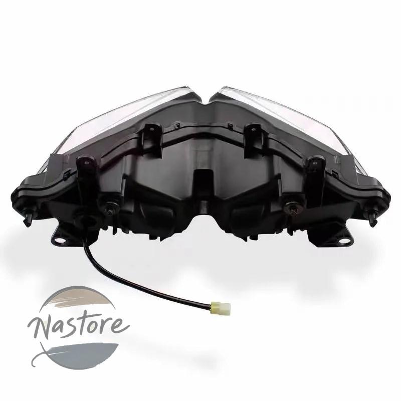並行輸入品 ヘッド ヘッドライト 部品 カスタムパーツ アクセサリー ライト カワサキ ニンジャ 400 2018-21 2022 2023 led アセンブリ文字の画像