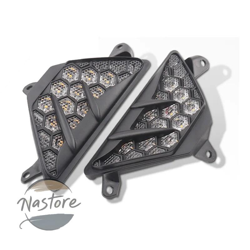 並行輸入品 zx6r バイク ウインカー カワサキ ニンジャ 300 400 650 1000 ニンジャ300 zx 6r led インジケータライトランプフラッシャー カスタムパーツ 部品_2