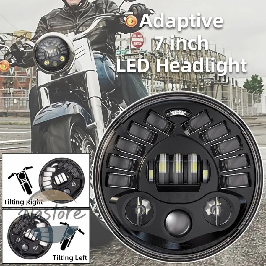 並行輸入品 ヘッド ヘッドライト 適応 7インチ インチ led ライト