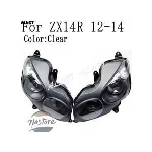並行輸入品 zx14r カワサキ バイク ヘッドライト 2006 14 フロント ヘッドランプ カスタムパーツ 部品 アクセサリーの画像