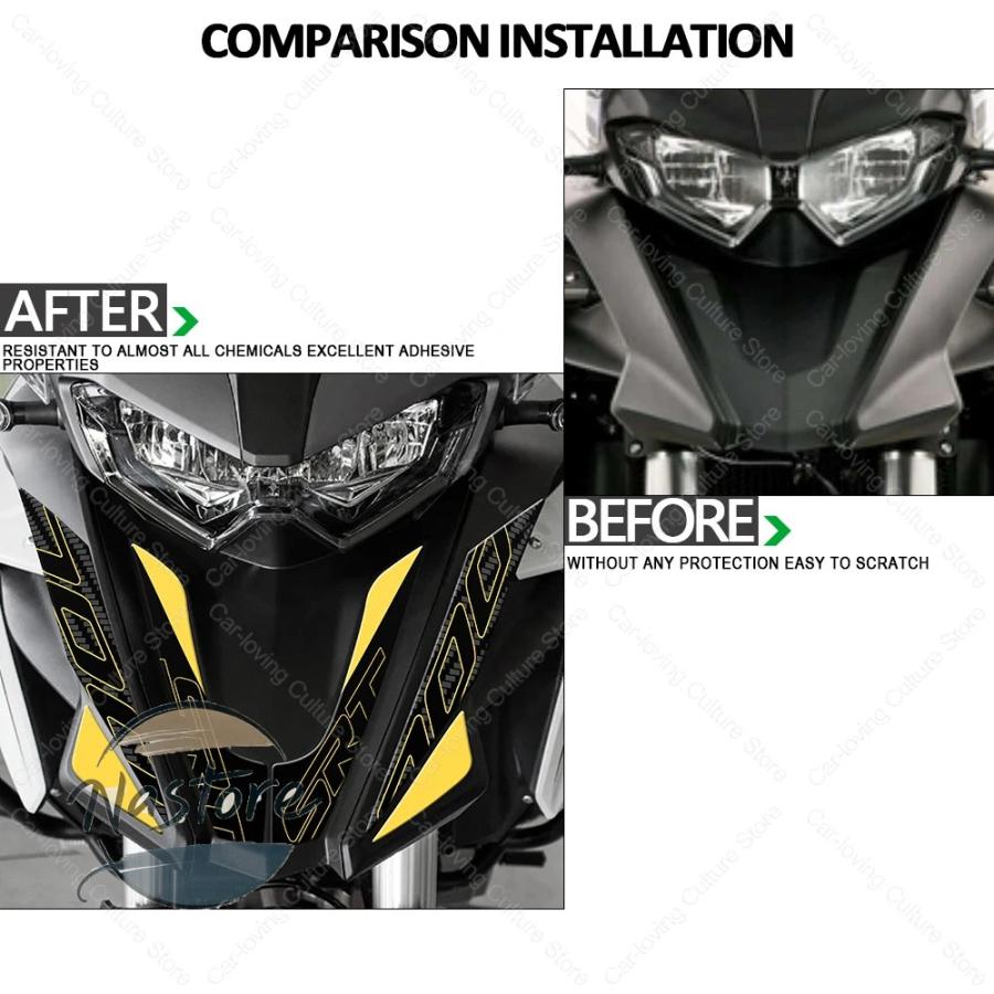 並行輸入品 バイク アクセサリー カスタム qj srt 700 x 700x 傷防止タンク パッド カスタムパーツ 部品 アクセサリー_9