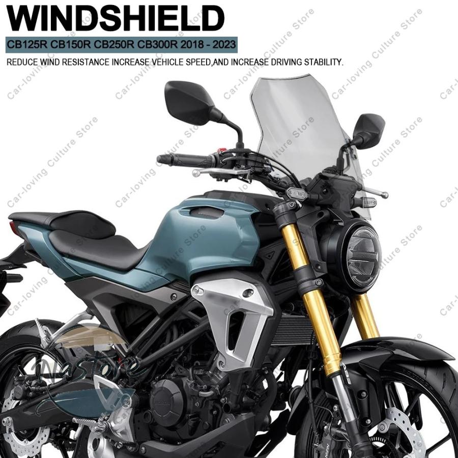 並行輸入品 cb125r バイク スクリーン abs製ウィンド ウィンドシールド