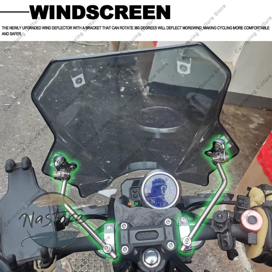 並行輸入品 cb125r バイク スクリーン abs製ウィンド ウィンドシールド