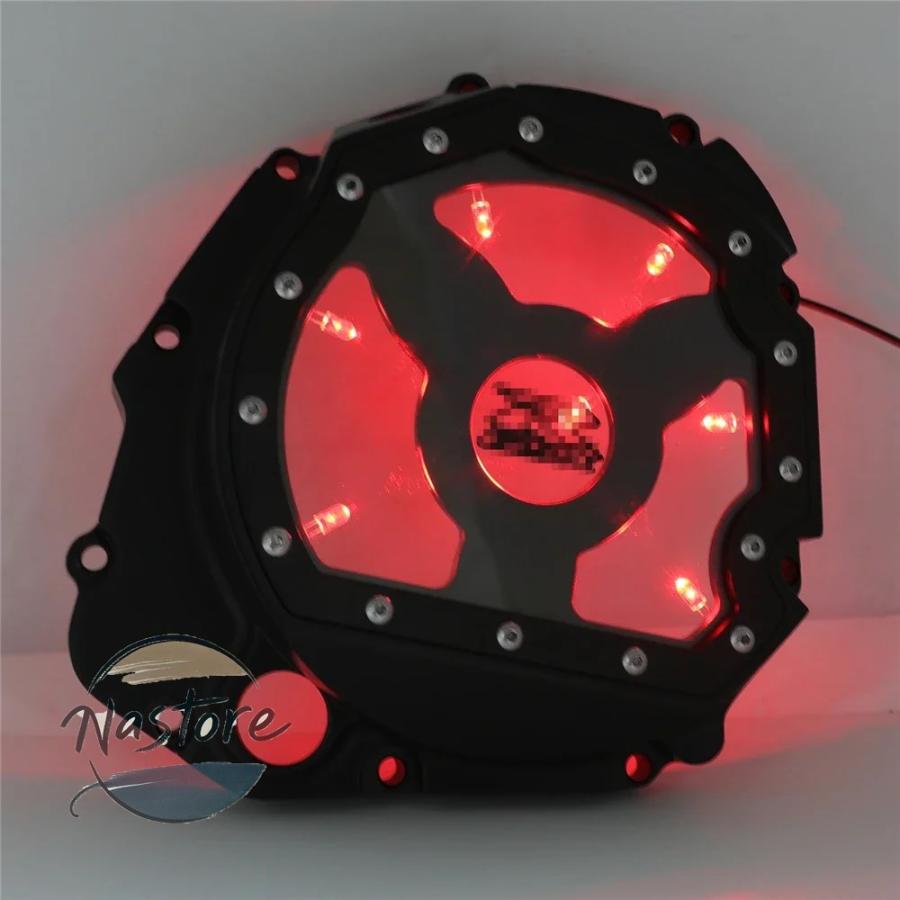 並行輸入品 スズキ suzuki バイク 部品 カスタムパーツ アクセサリー led see through engine cluctch cover 1000 gsx r 750 2001 2008 aftermarket parts_18