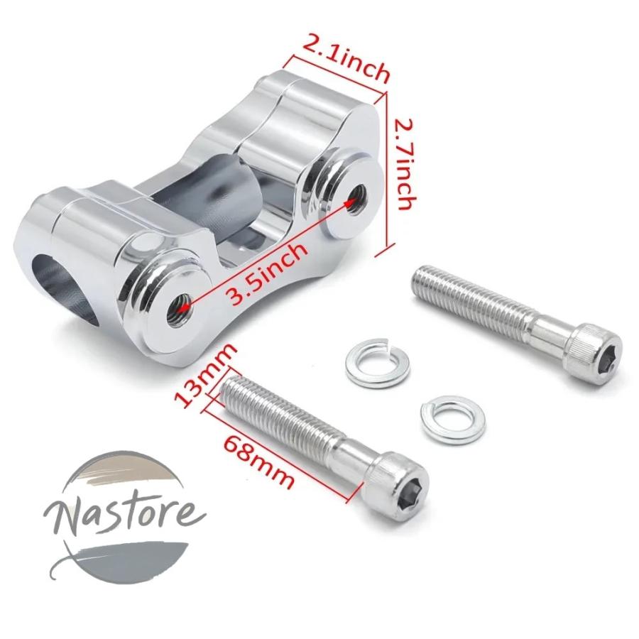 並行輸入品 バイク 部品 カスタムパーツ アクセサリー for true 1 4インチ diameter bars ハーレー davidson roの画像