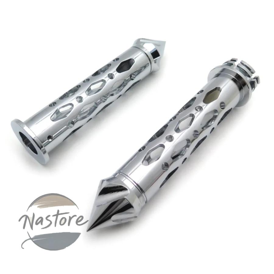 並行輸入品 zx9 バイク accessories billet 22mm 7 8インチインチspike