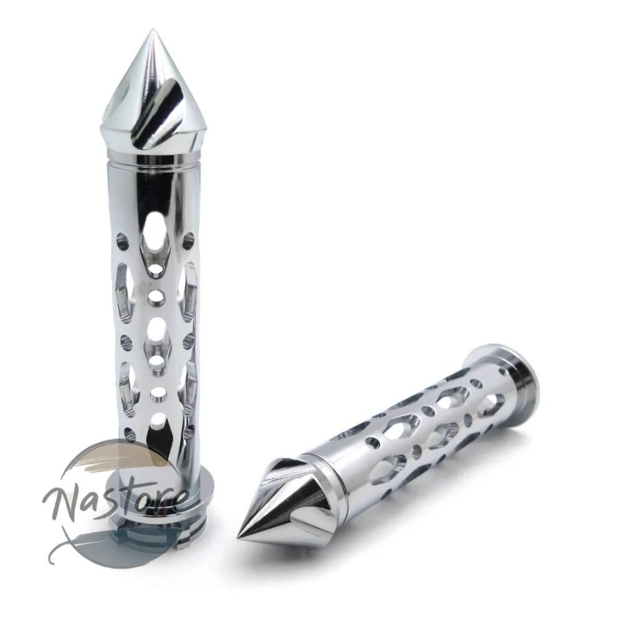 並行輸入品 zx9 バイク accessories billet 22mm 7 8インチインチspike