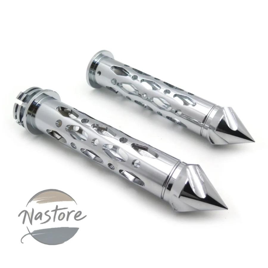 並行輸入品 zx9 バイク accessories billet 22mm 7 8インチインチspike