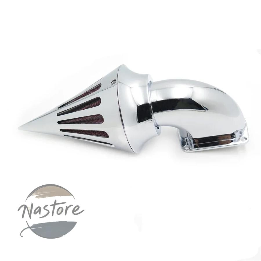 並行輸入品 バイク 部品 カスタムパーツ アクセサリー black spike air intake cleaner for 2002 2009 カワサキ バルカン 1500 1600 mean streak parts_11