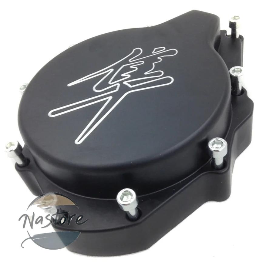 並行輸入品 スズキ suzuki バイク crankcase hayabusa gsxr1300 1999 2022 engine stator cover black left side aftermarket parts カスタムパーツ 部品_1