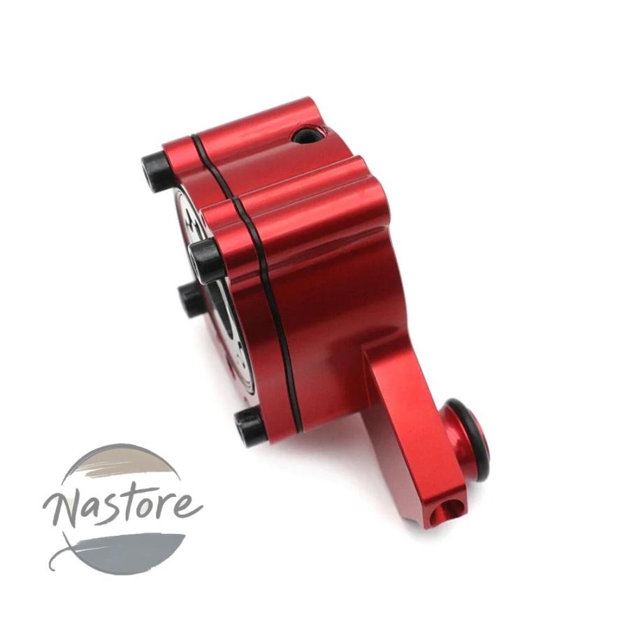 並行輸入品 バイク 部品 カスタムパーツ アクセサリー billet 6061 aluminum oil pump red for 2006 201の画像