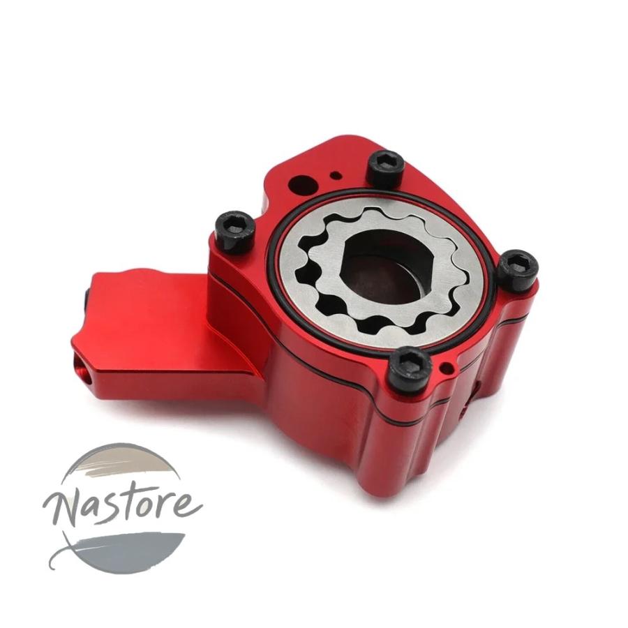 並行輸入品 バイク 部品 カスタムパーツ アクセサリー billet 6061 aluminum oil pump red for 2006 201の画像