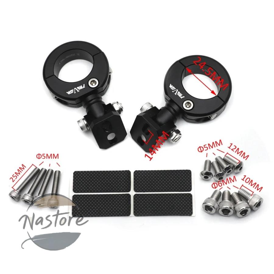 並行輸入品 20 27mm extension bracket ハーレー davidson bumper modified headlight stand spotlight support motorbike parts 部品 カスタムパーツ