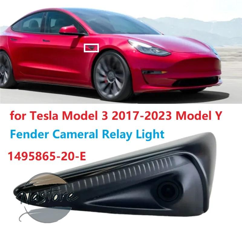 並行輸入品 テスラ tesla フロント フェンダー カメラ サイドリレー モデル3 17 23 1495864 20 e 1495865 c 部品 カスタムパーツ アクセサリーの画像