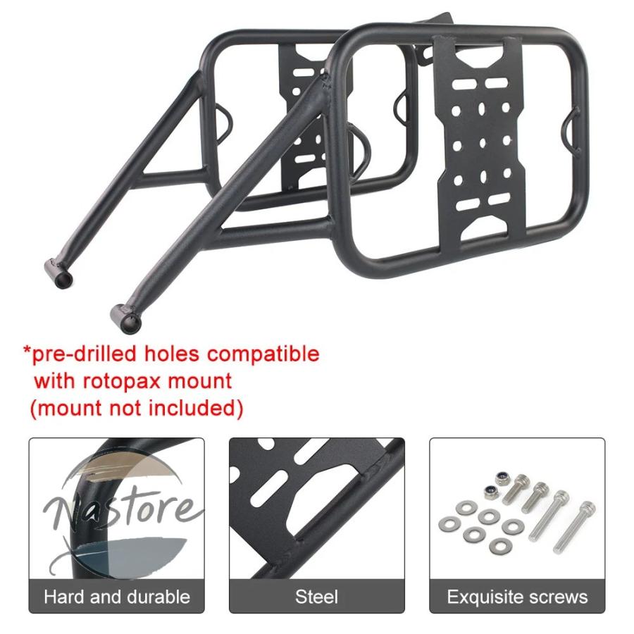 並行輸入品 drz400s スズキ suzuki リア 二輪 サドルバッグサポートラック サイドキャ互換品 dr z400s 2000 2024 m 2005 カスタムパーツ 部品 アクセサリー_3