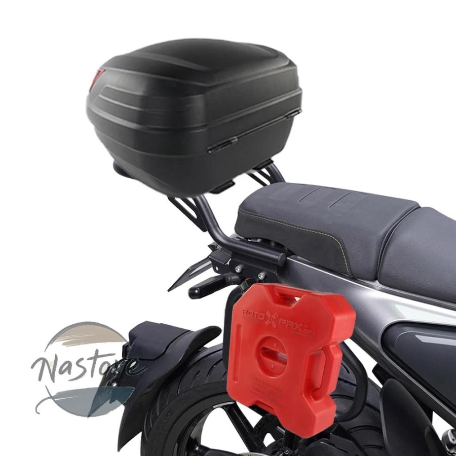 並行輸入品 リア パニエラックサドルバッグ サイドブラケット ケースラック ハスクバーナ svartpilen 250 401 125 200 vitpilen 部品 カスタムパーツの画像
