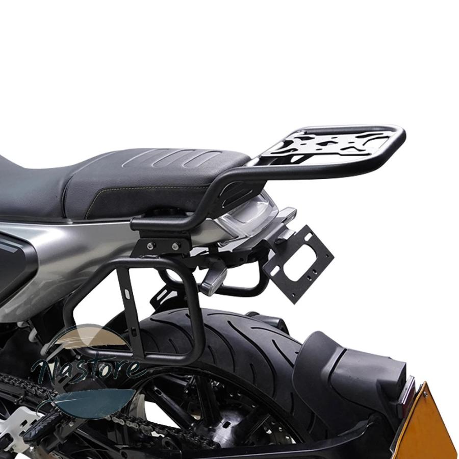 並行輸入品 リア パニエラックサドルバッグ サイドブラケット ケースラック ハスクバーナ svartpilen 250 401 125 200 vitpilen 部品 カスタムパーツの画像