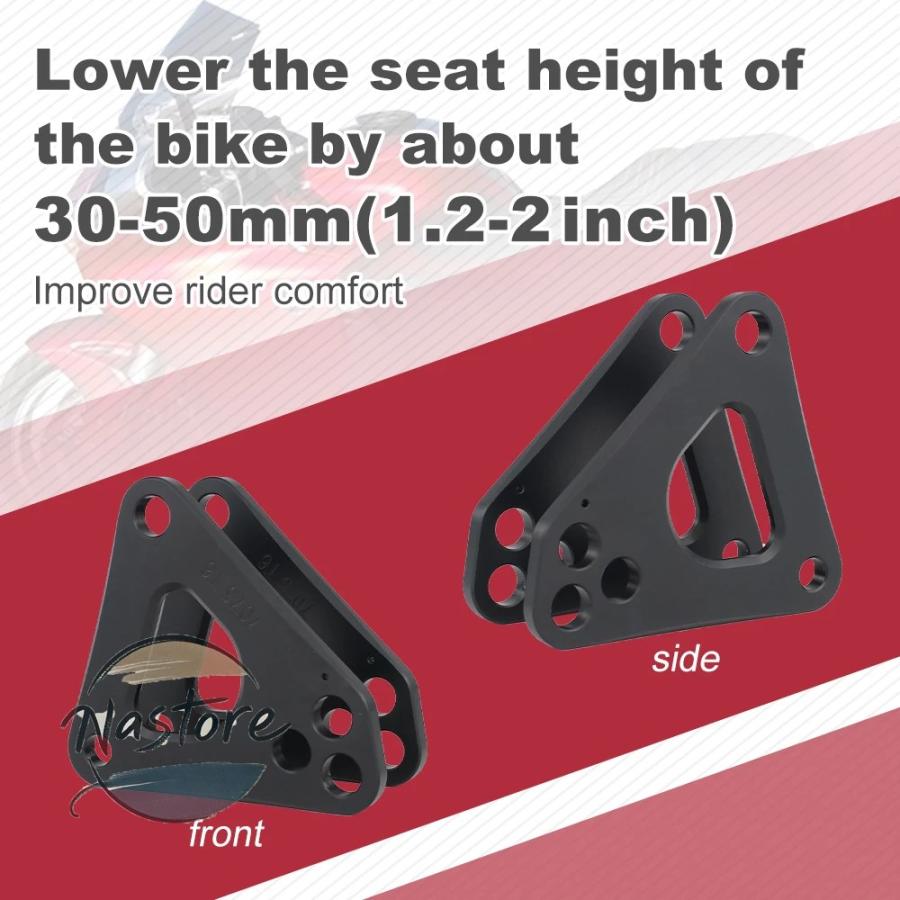 並行輸入品 ホンダ honda バイク サスペンション チェーンリンク 調節可能 vfr1200f2010 2012 2013 2014 v fr 1200f カスタムパーツ 部品 アクセサリーの画像