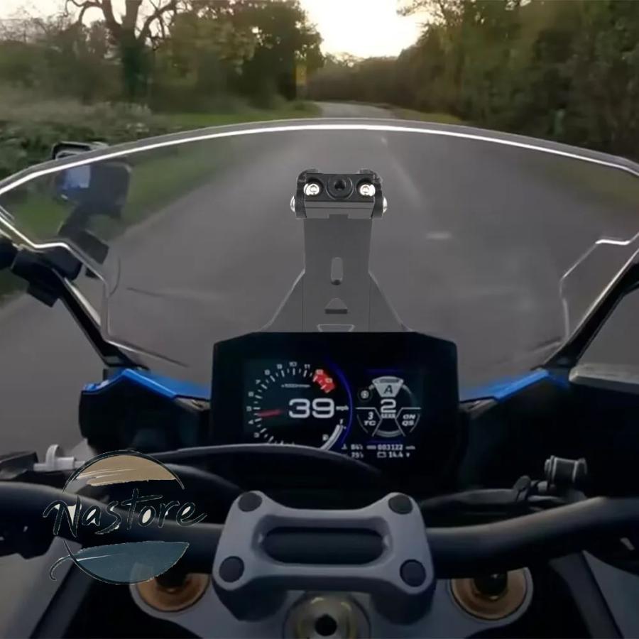 並行輸入品 s1000 スズキ suzuki バイク ハンドル gsx gt バー クランプ gps サポート ナビゲーションマウント 2022?2024 カスタムパーツ 部品 アクセサリーの画像