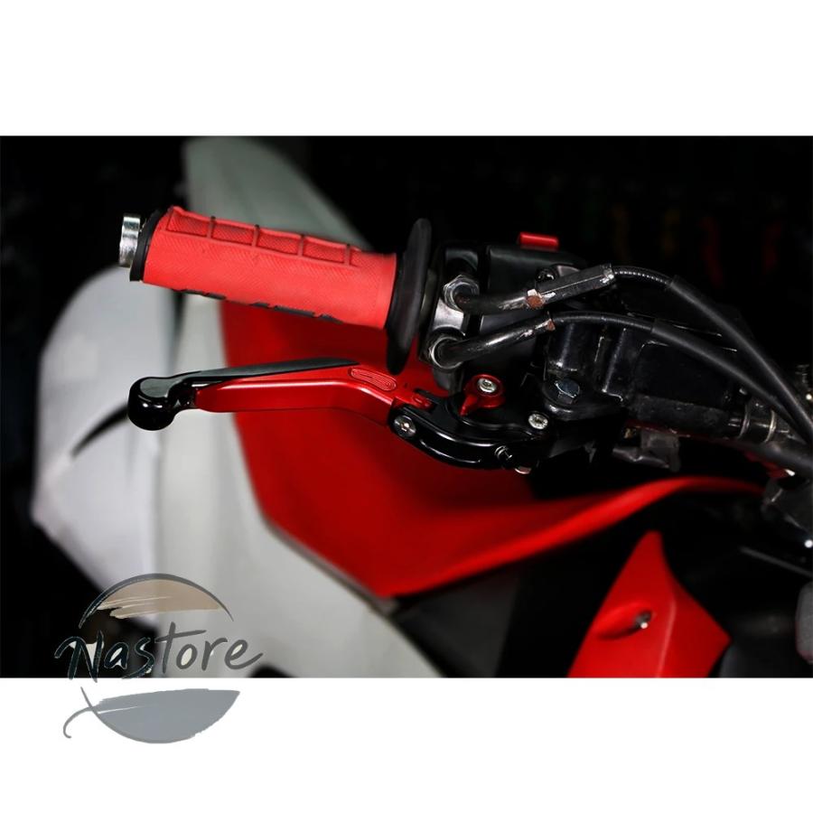 並行輸入品 kwr650 バイク ハンドル クラッチ ブレーキ 二輪 バー レバー 調整可能 折りたたみ式 拡張可能 2022 2023 2024 カスタムパーツ 部品 アクセサリー_13