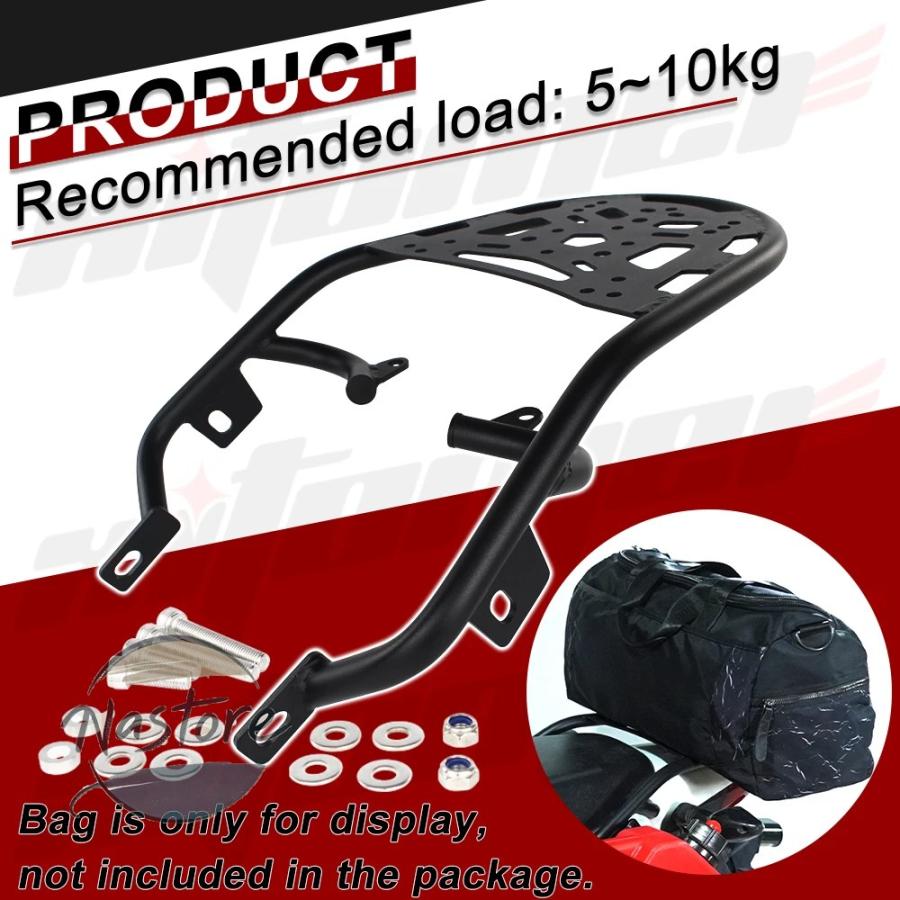 並行輸入品 ホンダ honda バイク リア 部品 カスタムパーツ アクセサリー xr150l 2014 2023 ラゲッジラック サドルバッグサポートラック パニエラックの画像