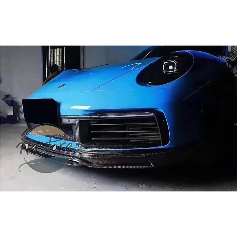 並行輸入品 ポルシェ カバー フロント Porche カーボン バンパー