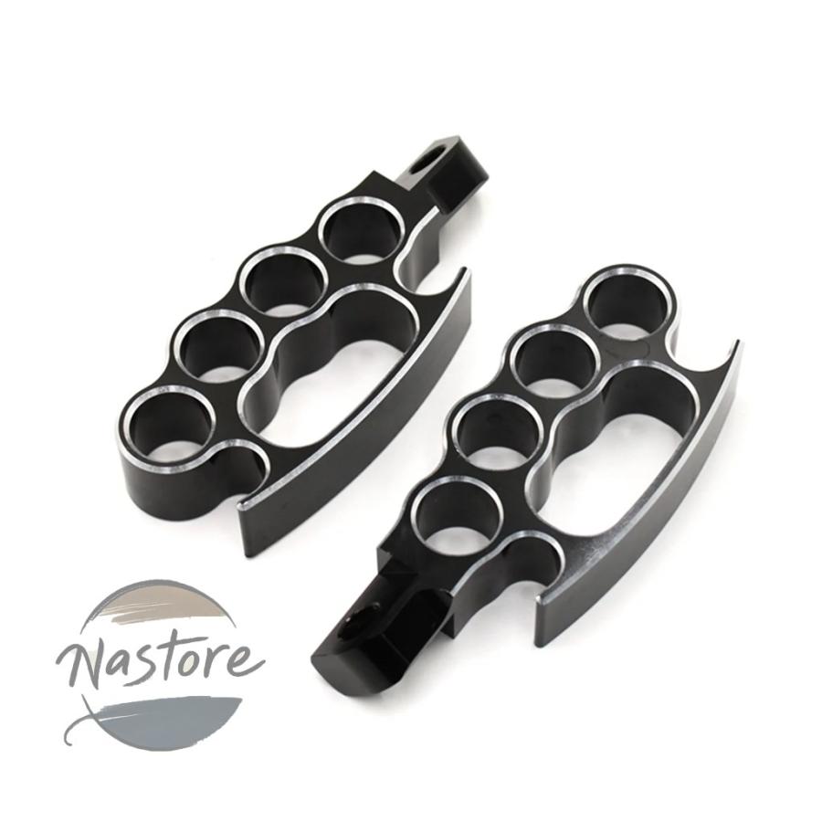 並行輸入品 xl883 バイク ペダル カスタムパーツ カスタム ハーレー ダビッドソン ナックルフットレスト 1200 x48 ダイナ スポーツスの画像