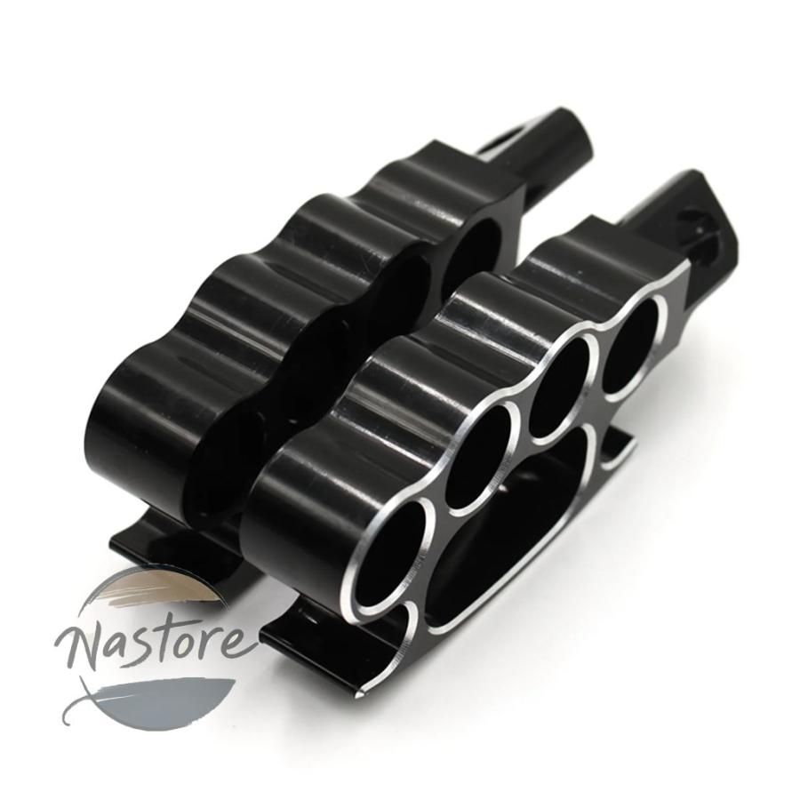 並行輸入品 xl883 バイク ペダル カスタムパーツ カスタム ハーレー ダビッドソン ナックルフットレスト 1200 x48 ダイナ スポーツスの画像