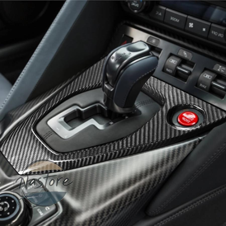 並行輸入品 r35 日産 nissan カバー シフトパネル カーボン カー