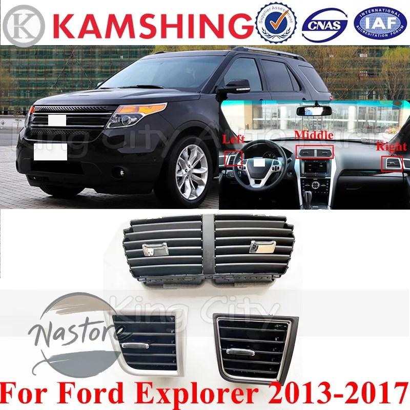 並行輸入品 フォード ford カスタム エクスプローラー 2013 2014 2015-2017 カーアクセサリー インナーコンソール ダッシュボード エアコン エアアウトレット_2