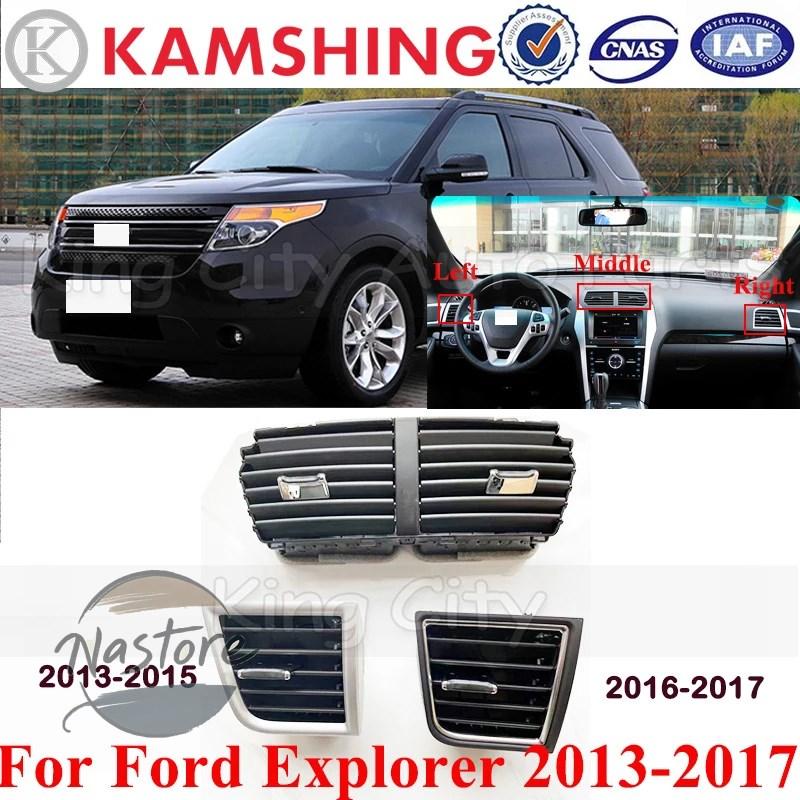 並行輸入品 フォード ford カスタム エクスプローラー 2013 2014 2015-2017 カーアクセサリー インナーコンソール ダッシュボード エアコン エアアウトレット_3