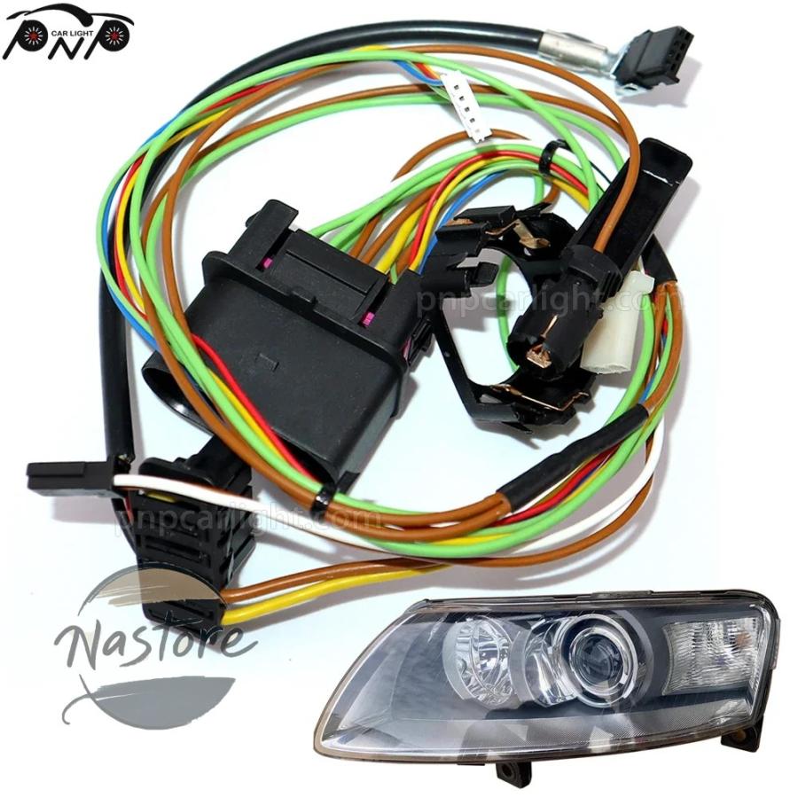並行輸入品 アウディ audi ヘッド ヘッドライト ライト a6 アバント 2005-2008 キセノンライトインナー配線ハーネス 4f0941030ak 4f0941029ak 4f0941004bjの画像