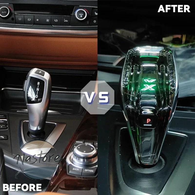 並行輸入品 BMW crystal 1 piece set gear shift knob x5 x6 x3 x4 f02 g30 g38 g01 g08 g02 g29 f20 f22 f30 f10 led car interior accessories 部品_4