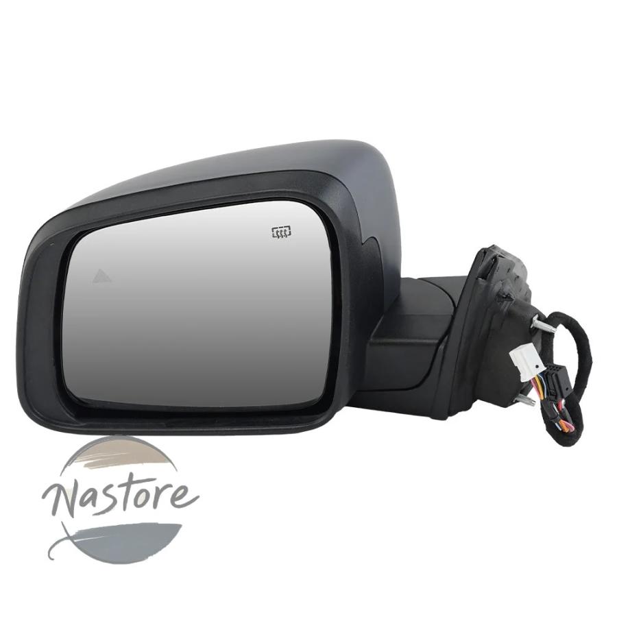 並行輸入品 ジープ 13 pins door rearview mirror assembly grand cherokee wk 2011-2021 with dual plug primer side cars accessories 部品 カスタムパーツ_5