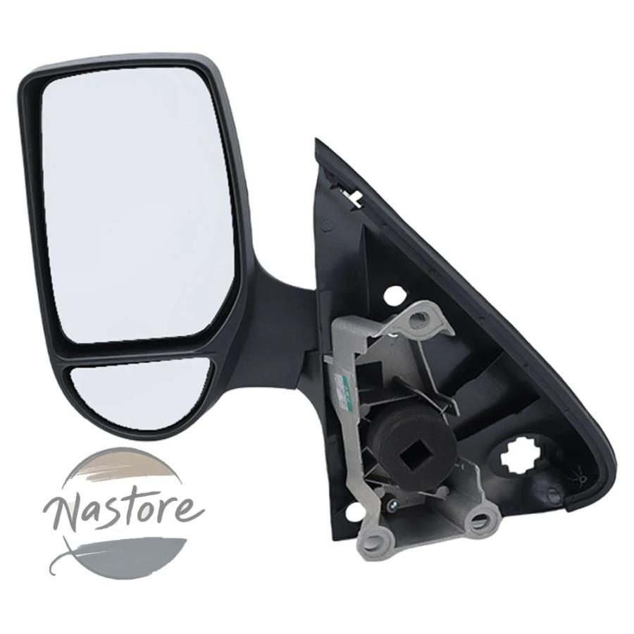 並行輸入品 door rearview mirror assembly for ford transit mk6 mk7 2000-2014 short arm models texture black side car accessories 部品 カスタムパーツの画像