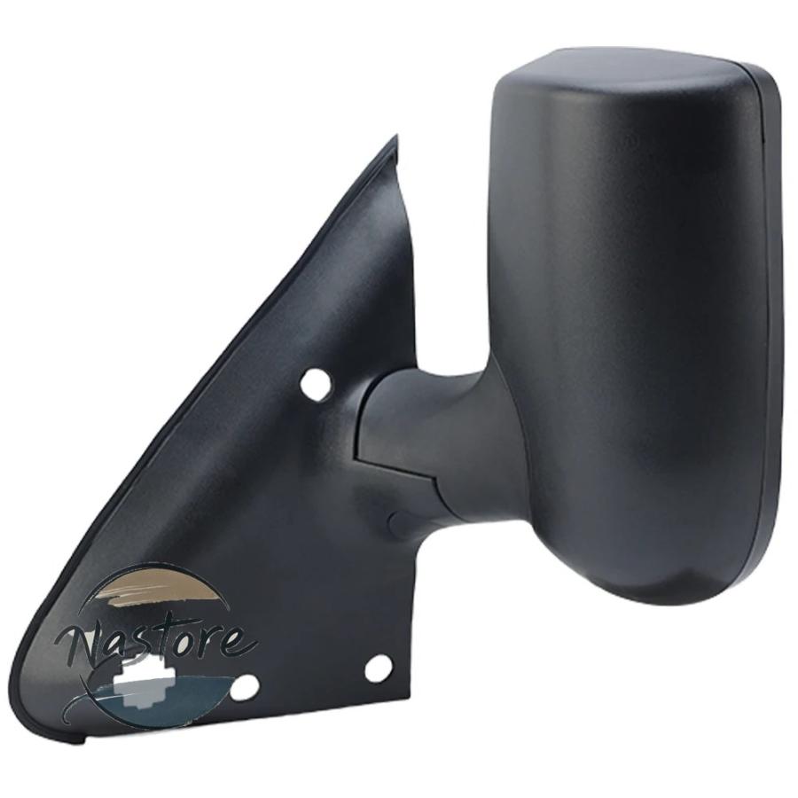 並行輸入品 door rearview mirror assembly for ford transit mk6 mk7 2000-2014 short arm models texture black side car accessories 部品 カスタムパーツの画像