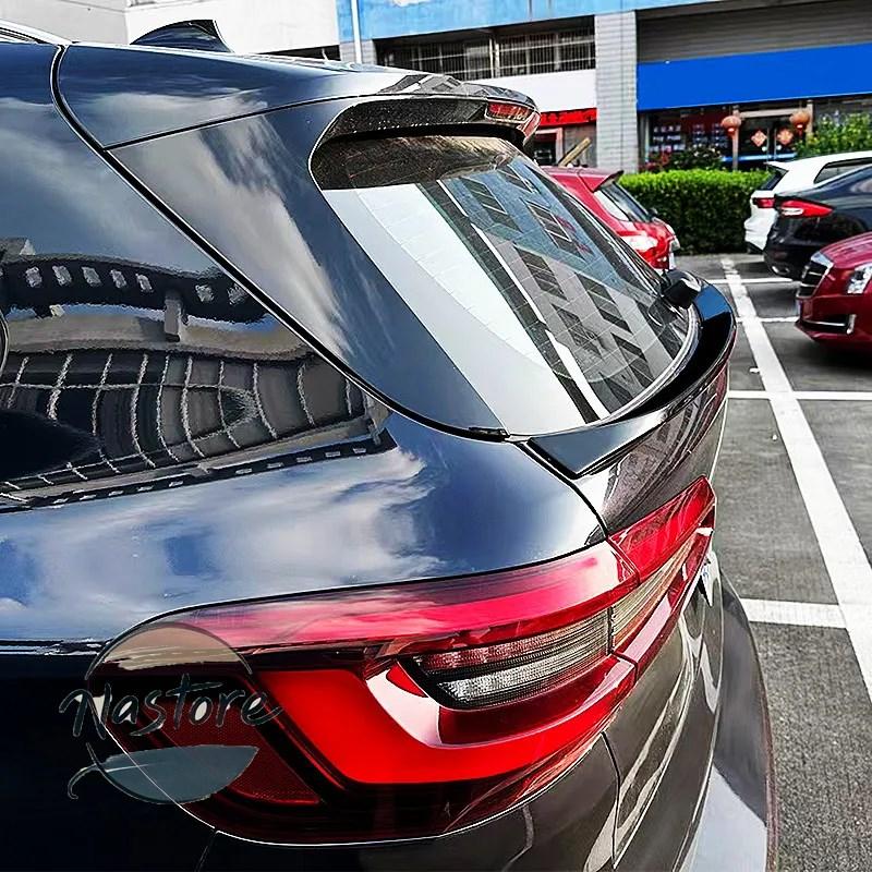 並行輸入品 BMW リア カスタムパーツ 2019-2024 x5 g05 absプラスチックブラックカーボントランクミッドスポイラーウィングカーアクセサリーパーツ 部品_6