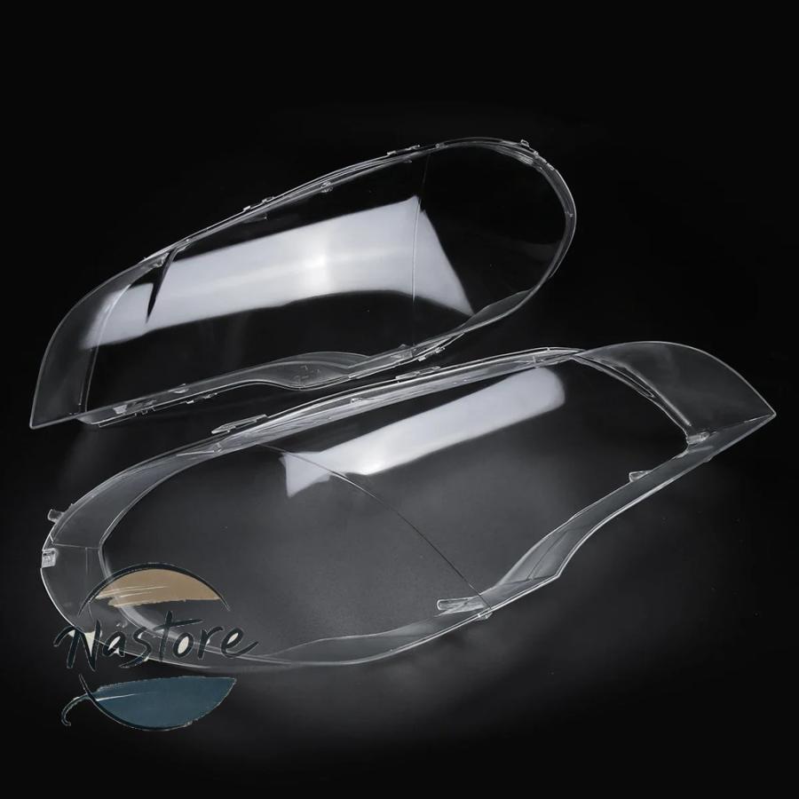 並行輸入品 BMW カバー フロント リア ヘッド ヘッドライト ライト x5 e70 2007-2013 ランプレンズ ライトレンズ クランプ ラの画像