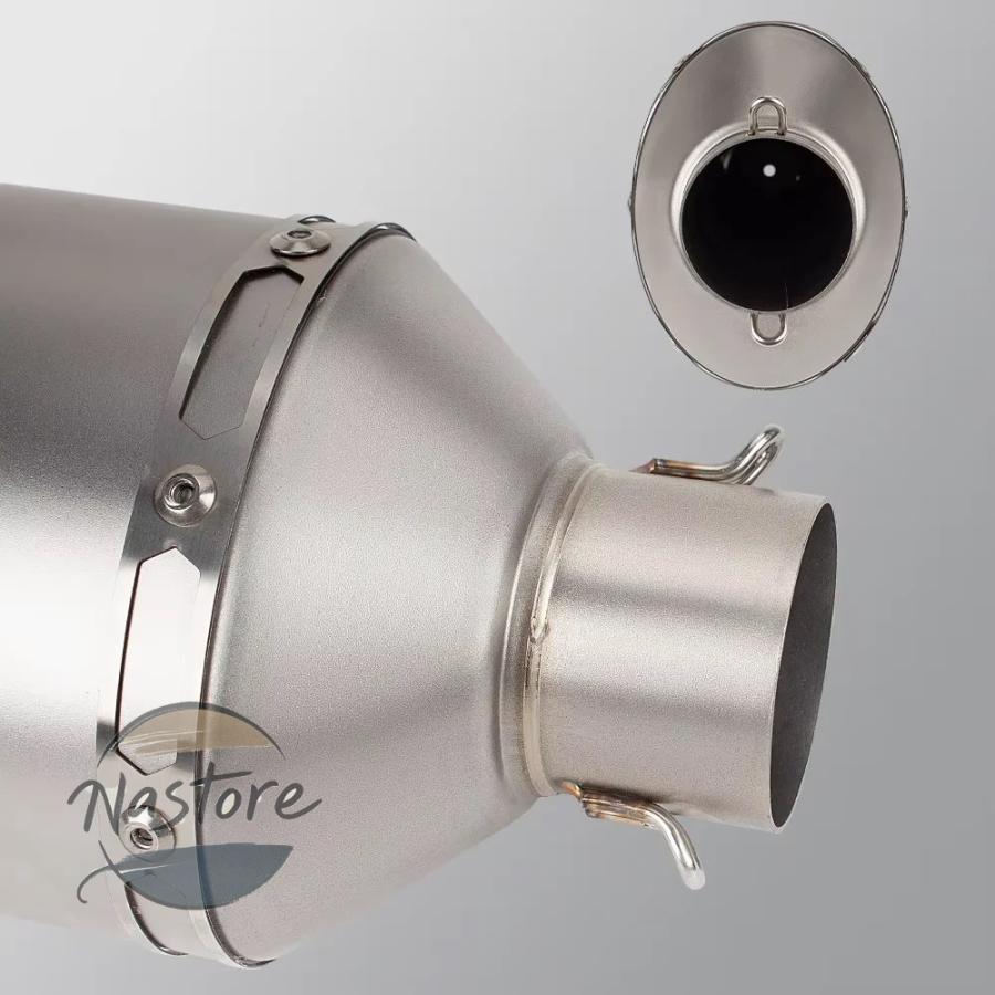 並行輸入品 f850gs バイク マフラー 汎 51mm エスケープテールパイプ レーシングadv r1200gs r3 cbr650r s1000_7